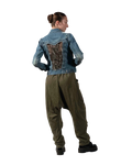 Army Cloud Denim Jacket