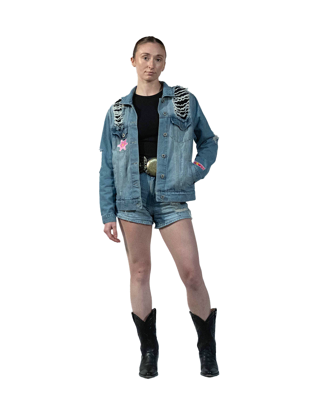 Sheriff Star Denim Jacket