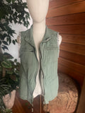 Army Green Tribal Vest