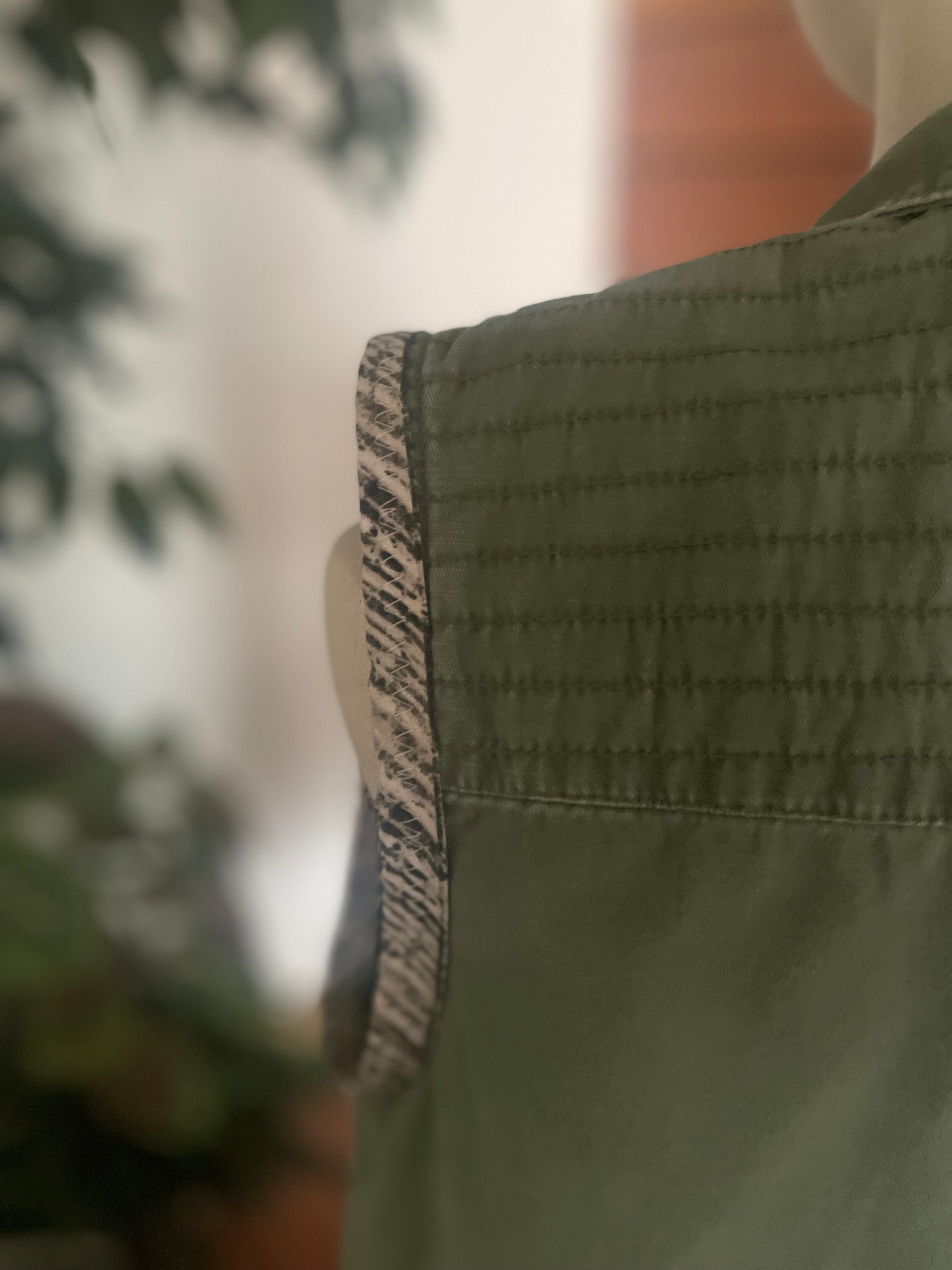 Army Green Tribal Vest