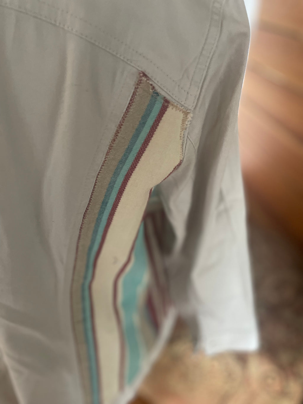 Beige Jean Jacket
