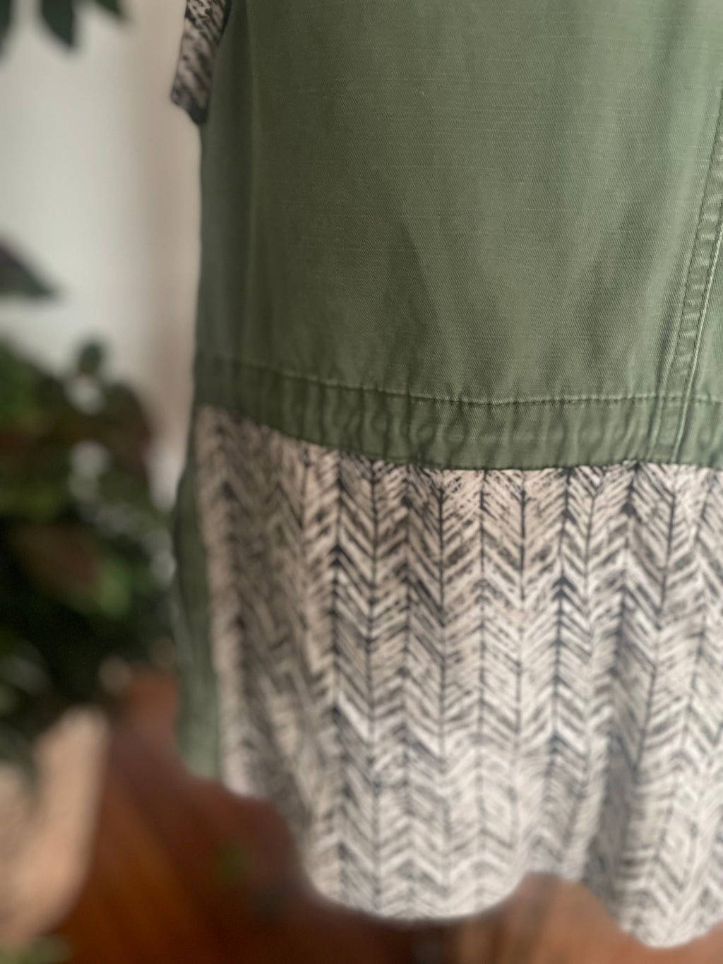 Army Green Tribal Vest
