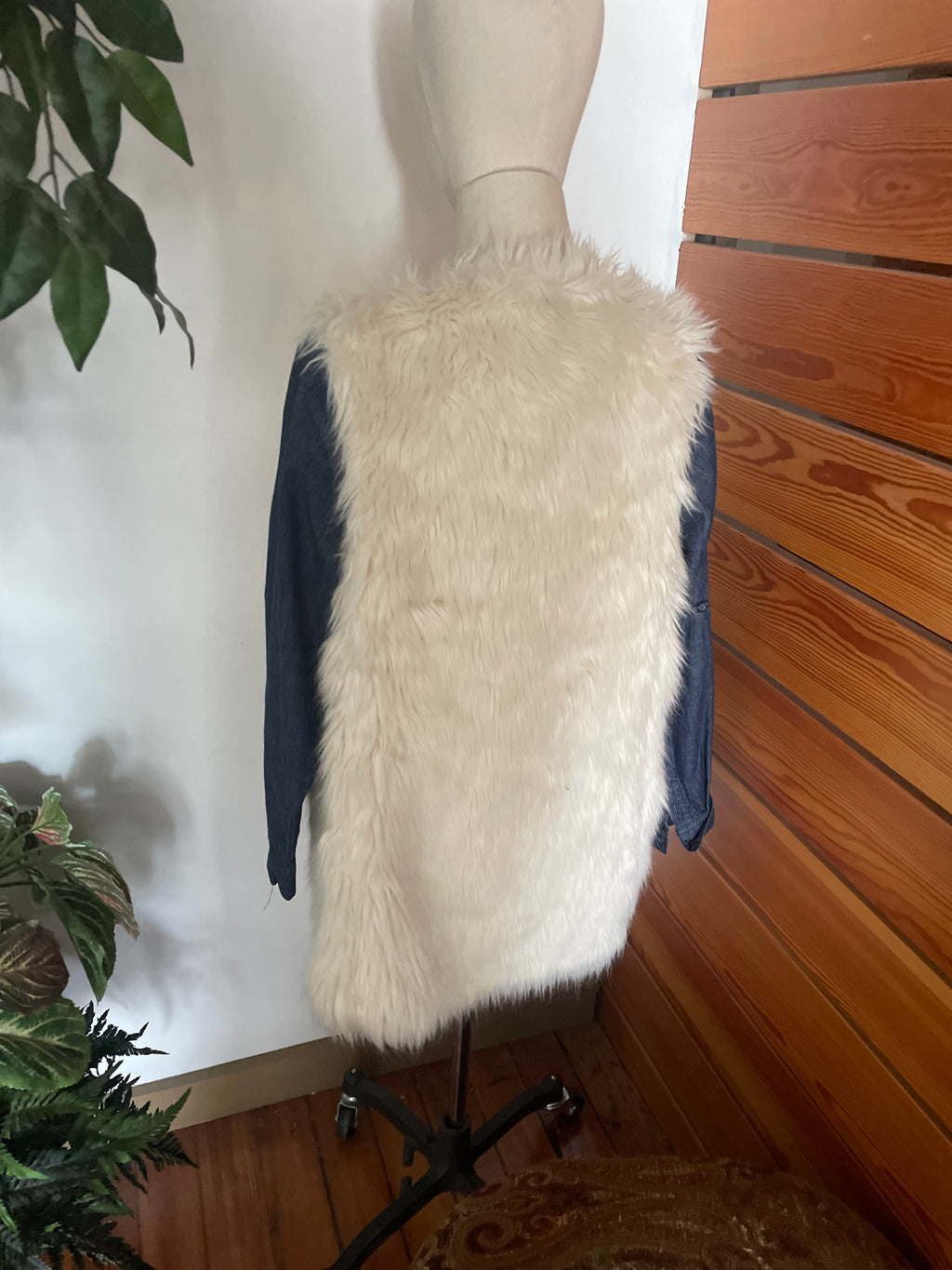 Denim Jacket w/Fur