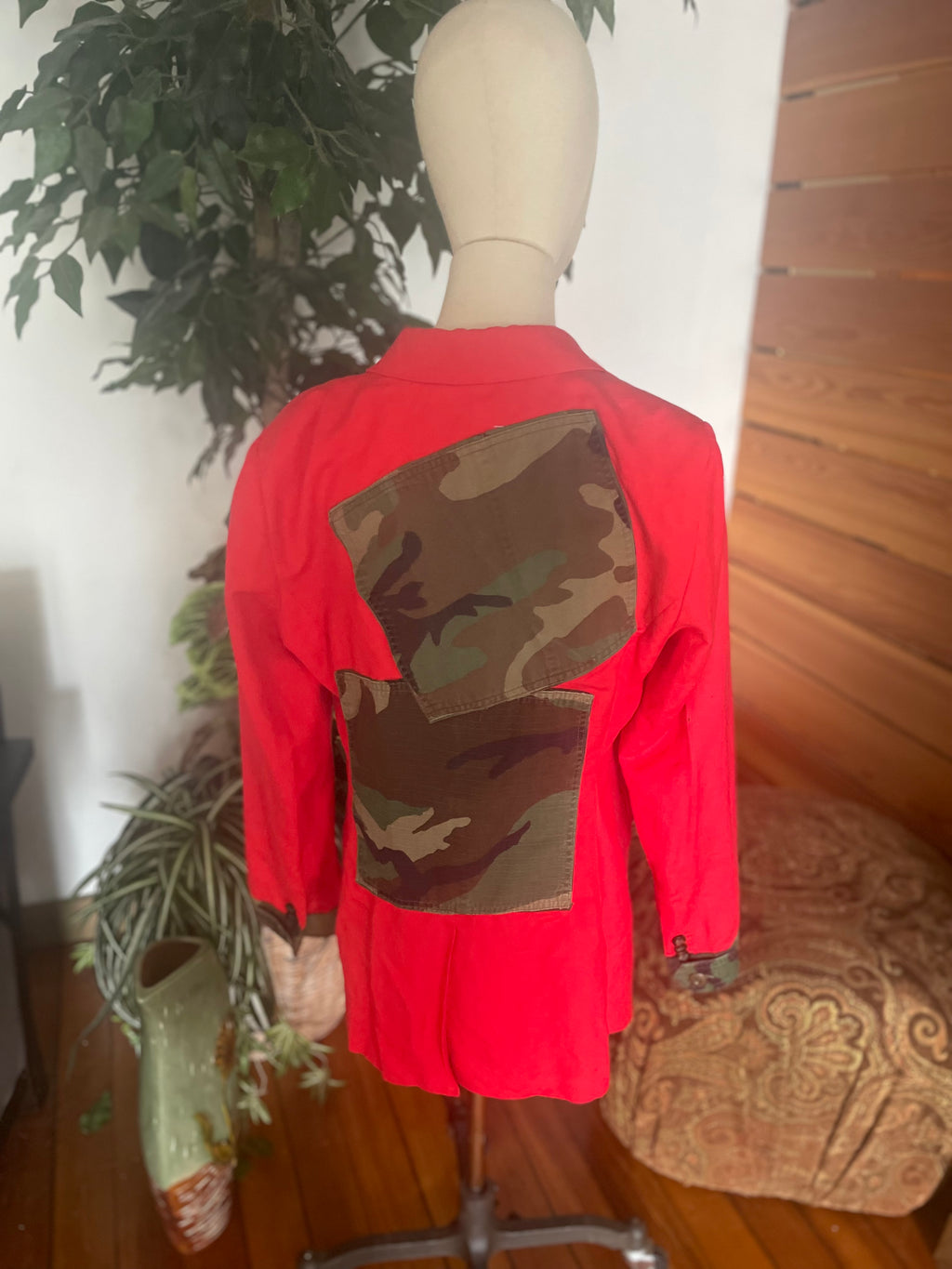 Army Red Blazer
