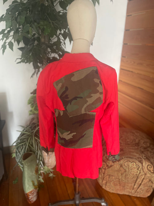 Army Red Blazer
