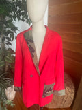 Army Red Blazer
