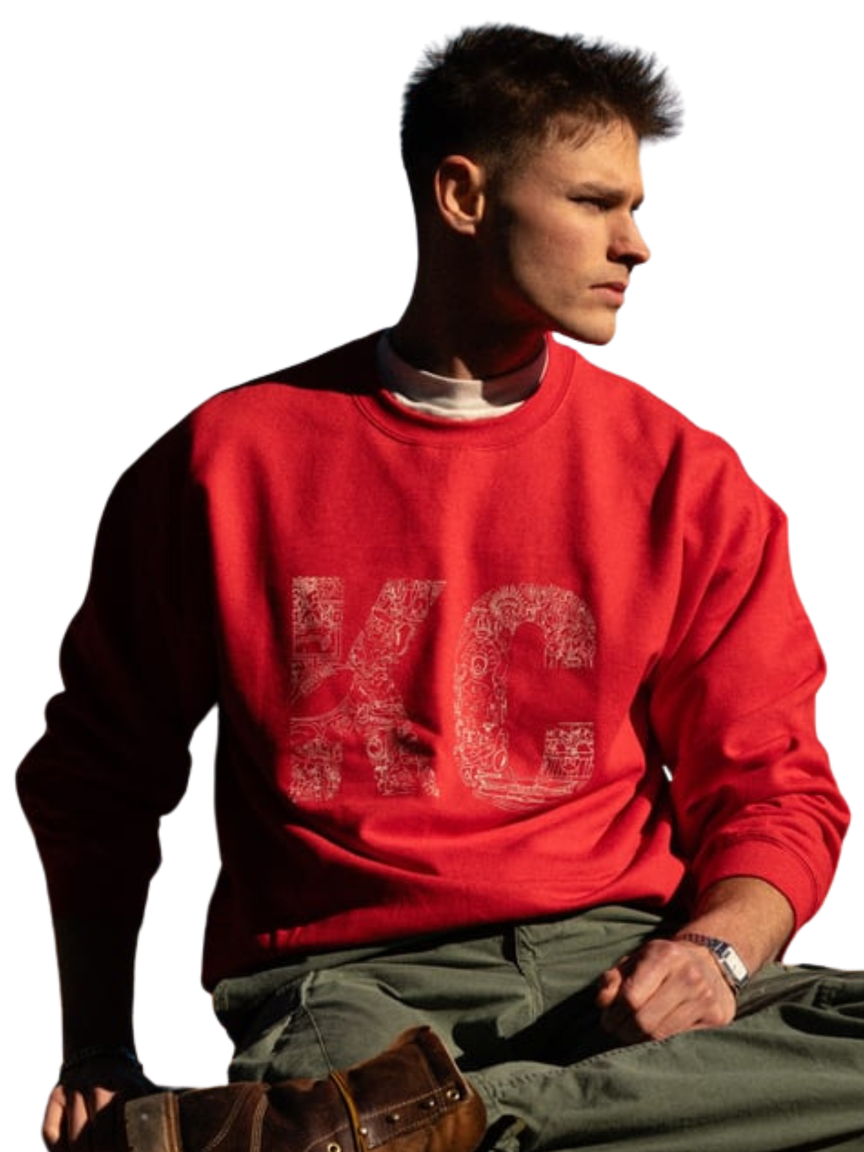 KC coLLLLLection Red Crew